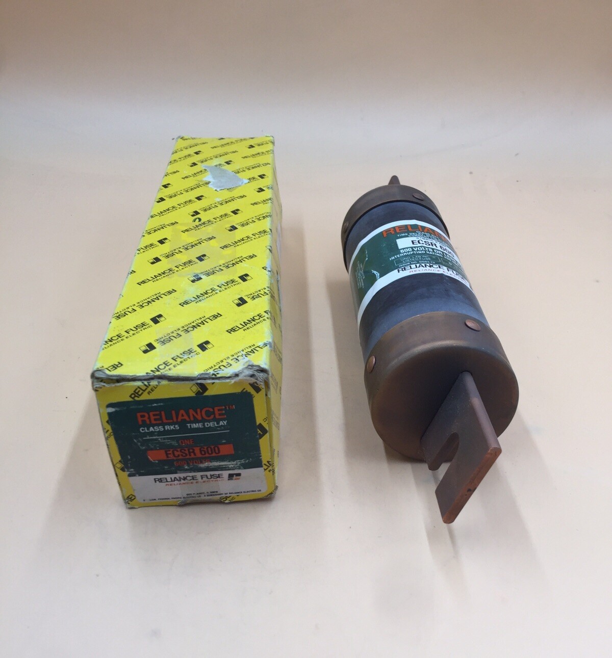 HOUSTON STOCK NEW BUSSMANN ECSR600 CLASS RK5 600 AMP FUSE FREE 2 DAY AIR BUY NOW