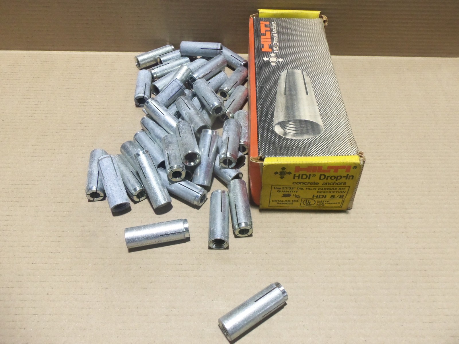 Hilti 5490032 Box of 40 Concrete Anchor 5/8″ AK