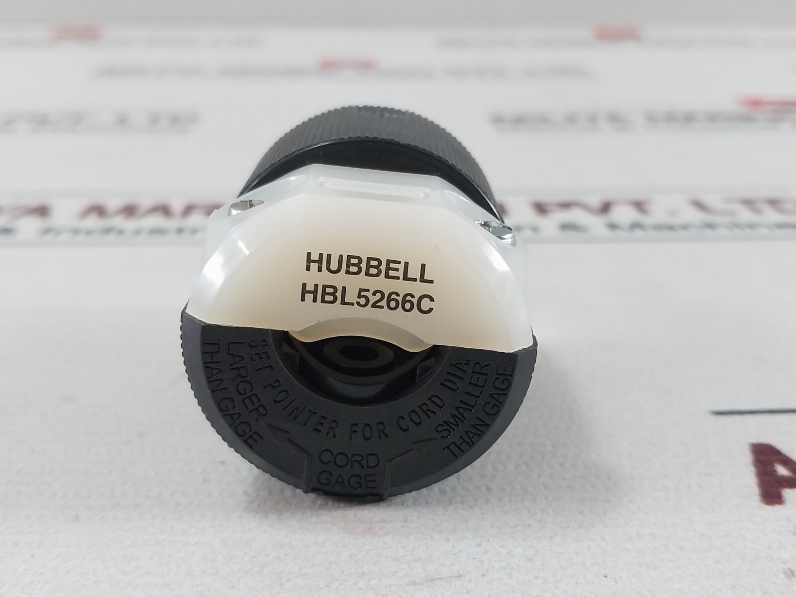 Hubbell HBL5266C Power Entry Connector/Plug 15A. 125V