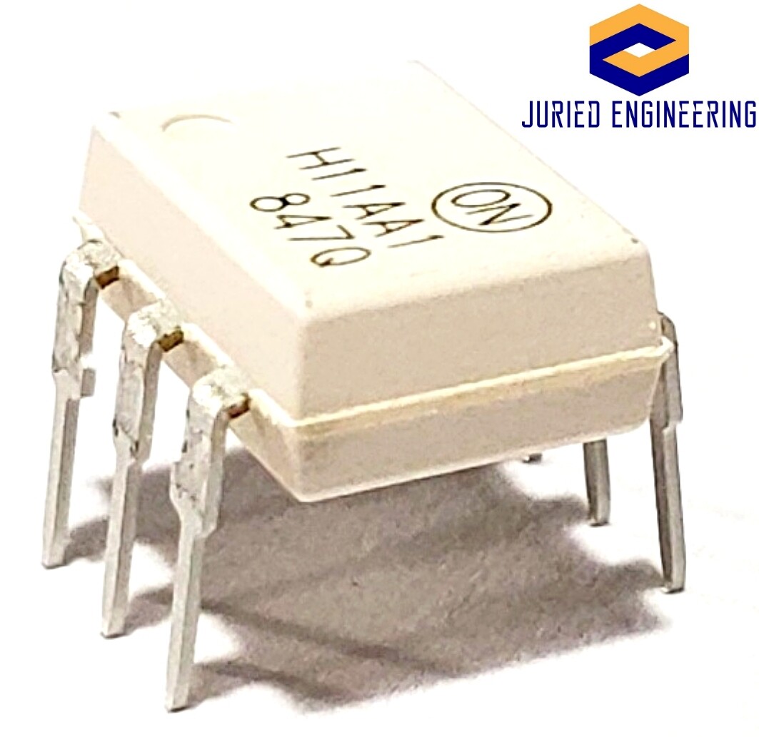 10PCS Fairchild ON Semiconductor H11AA1M H11AA1 DIP-6 Through Hole Optocoupler