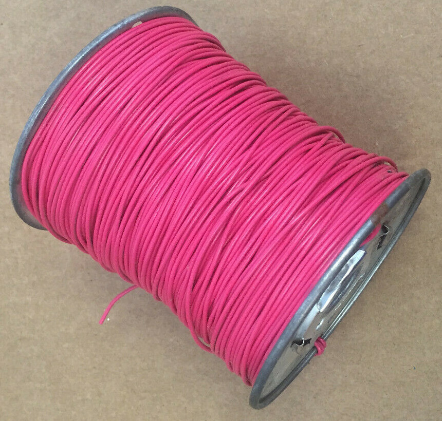 M16878/2-BFB-2 Red 22 AWG PVC-Polyvinyl Chloride Temperature Rating: 105°C
