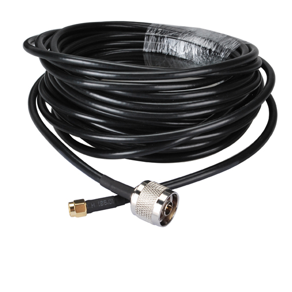 Ultra Low Loss RP-SMA to N-Male WiFi 4G LTE Lora Helium Antenna Extension Cable
