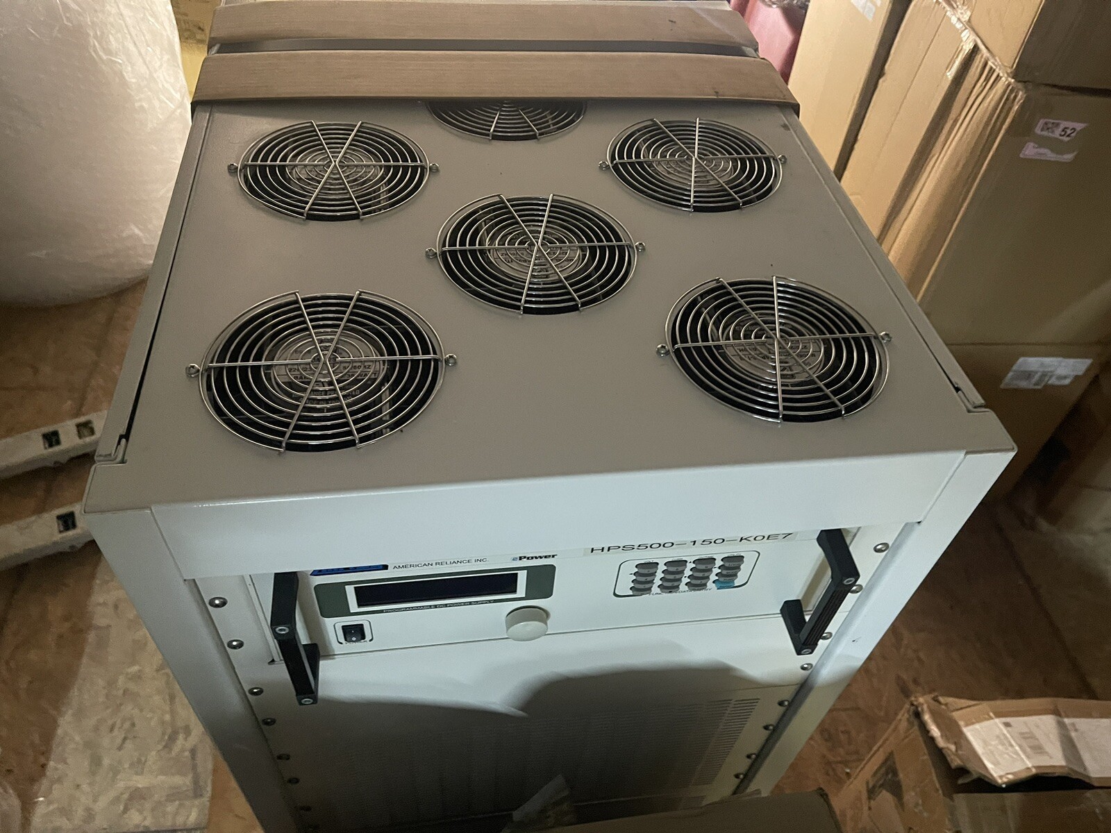 American Reliance Amrel HPS500-150-K0E7 epower High Power DC Power Supply