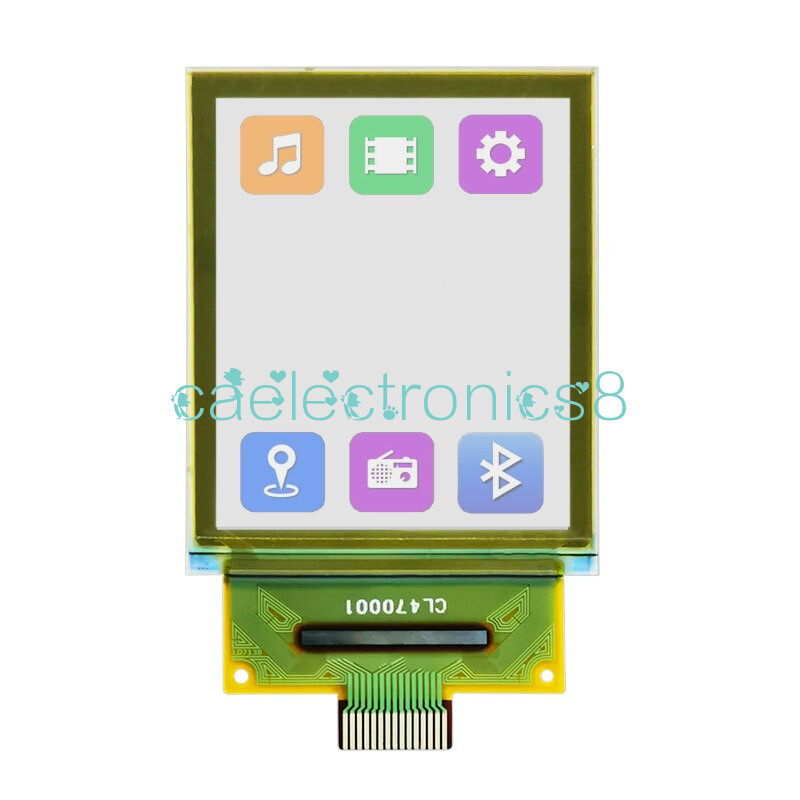 1PCS 1.5″ Color OLED Transparent Screen 128*64 Display SPI LD7318 Driver