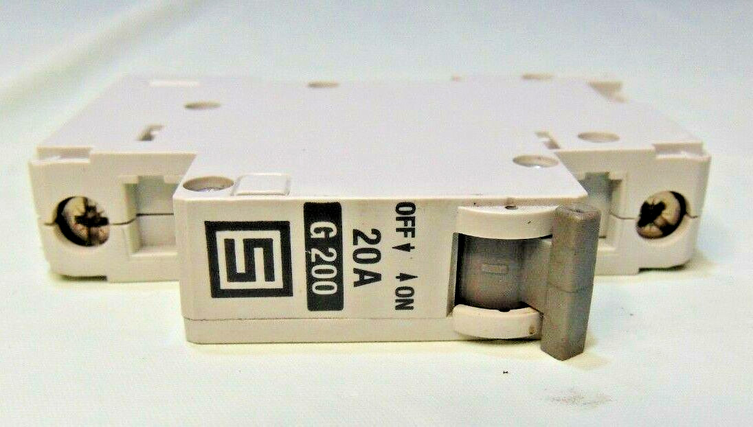SCHURTER Switzerland AS168X-CB1 G200 20A Circuit Breaker Fuse /Leprecon Lighting