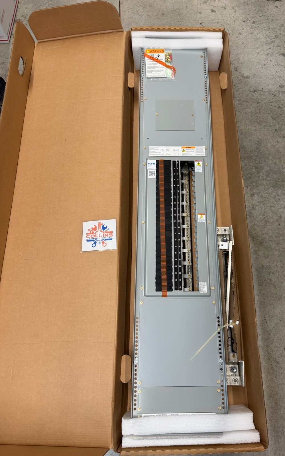 Eaton PRL1A1400X42A Panelboard Interior, 400A, 120/240V, 42 Circuits, 1Ø, 3W