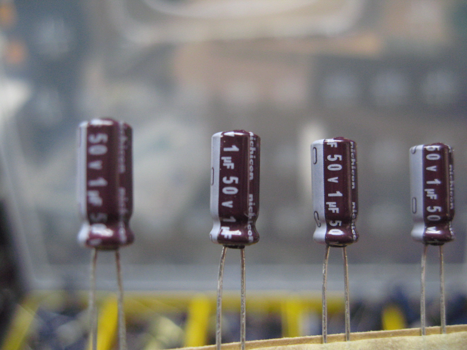 Nichicon – LD Series – Radial Electrolytic Capacitors – 50V 1uF – 10 Pieces