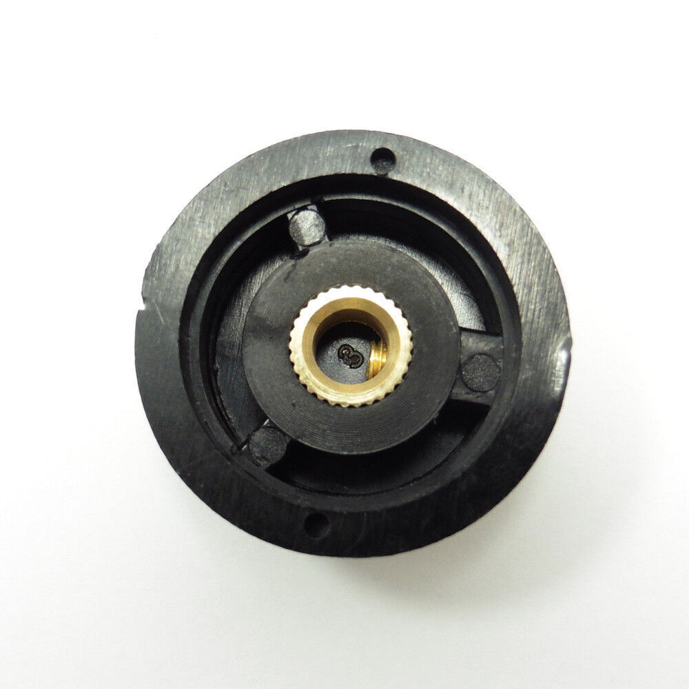 NEW 6mm Insert Diameter Shaft Plastic Large Potentiometer Knob Pots Caps US
