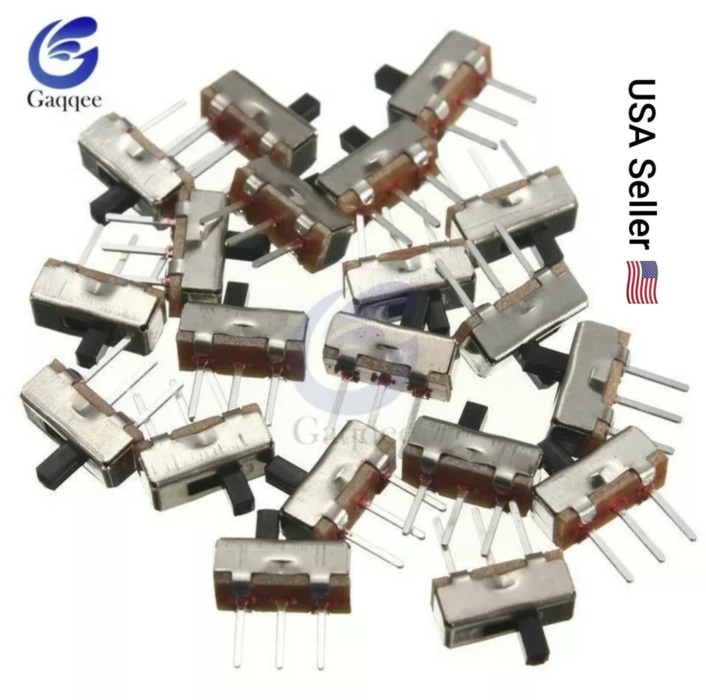 4 PCS SS12D00G3 Slide Switch 2 Position SPDT 1P2T 3Pin PCB Panel Mini vertical