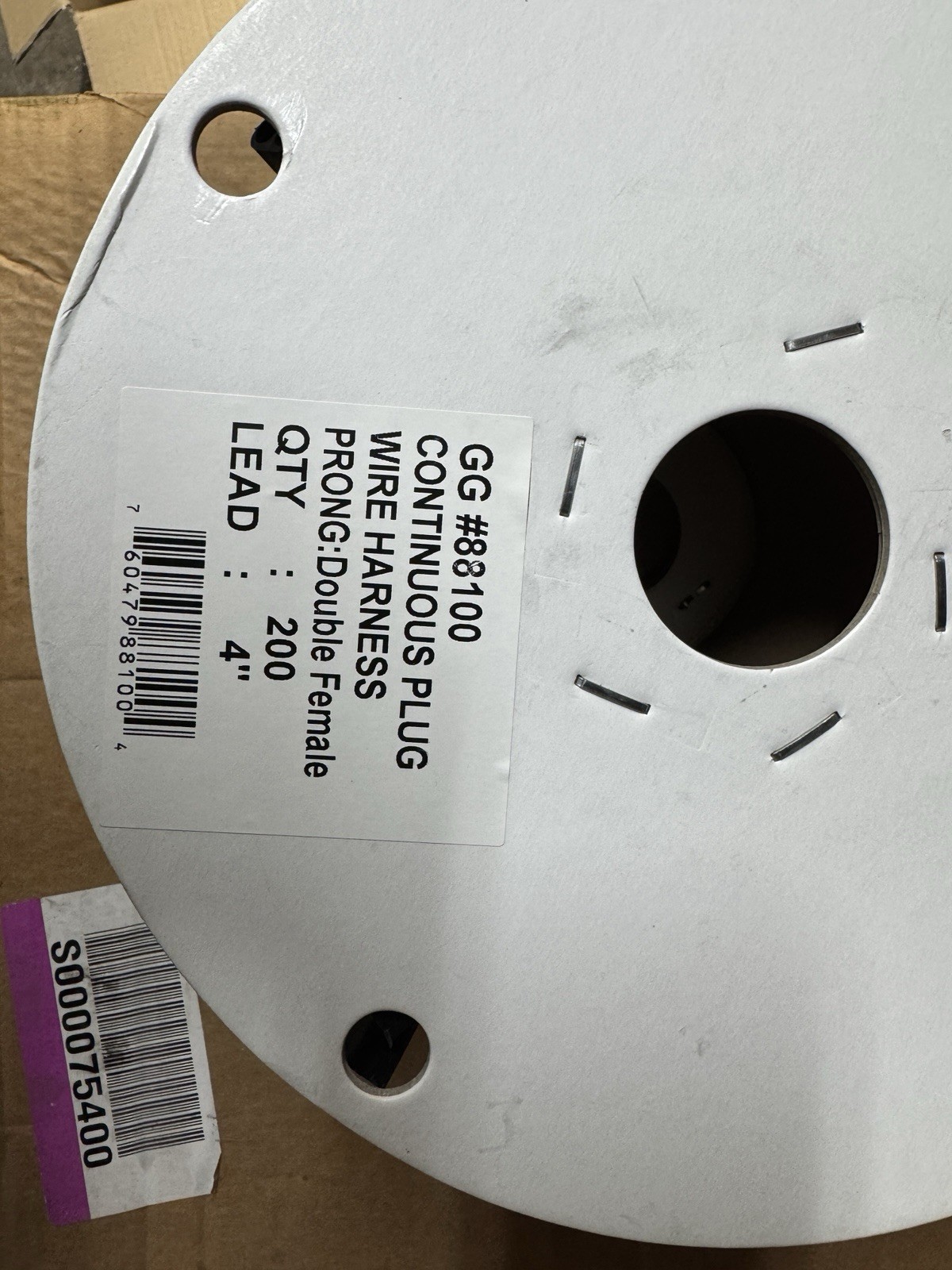 GRAND GENERAL CONTINUOUS DOUBLE FEMALE BULLET LIGHT PLUG WIRE HARNESS ROLLS
