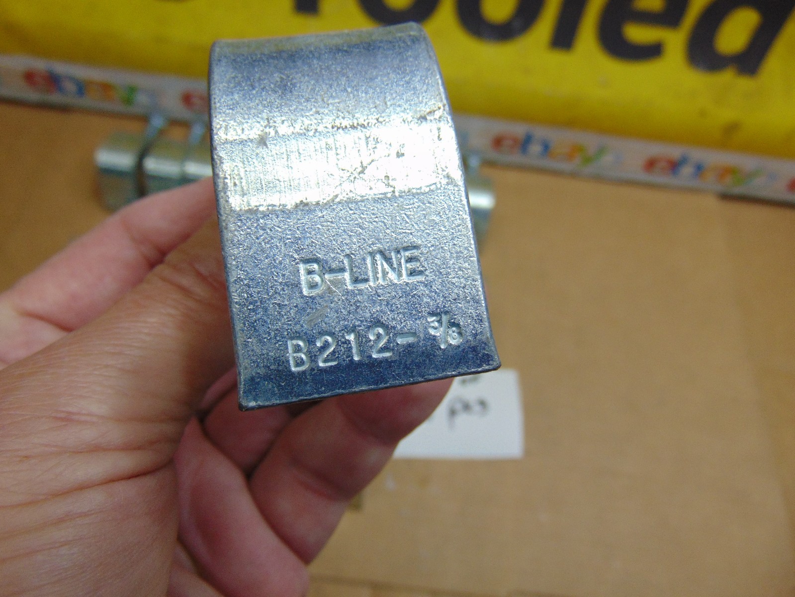 (26) B-LINE B212 3/8″ I-Beam Beam Clamp Lot of 26 Pcs New