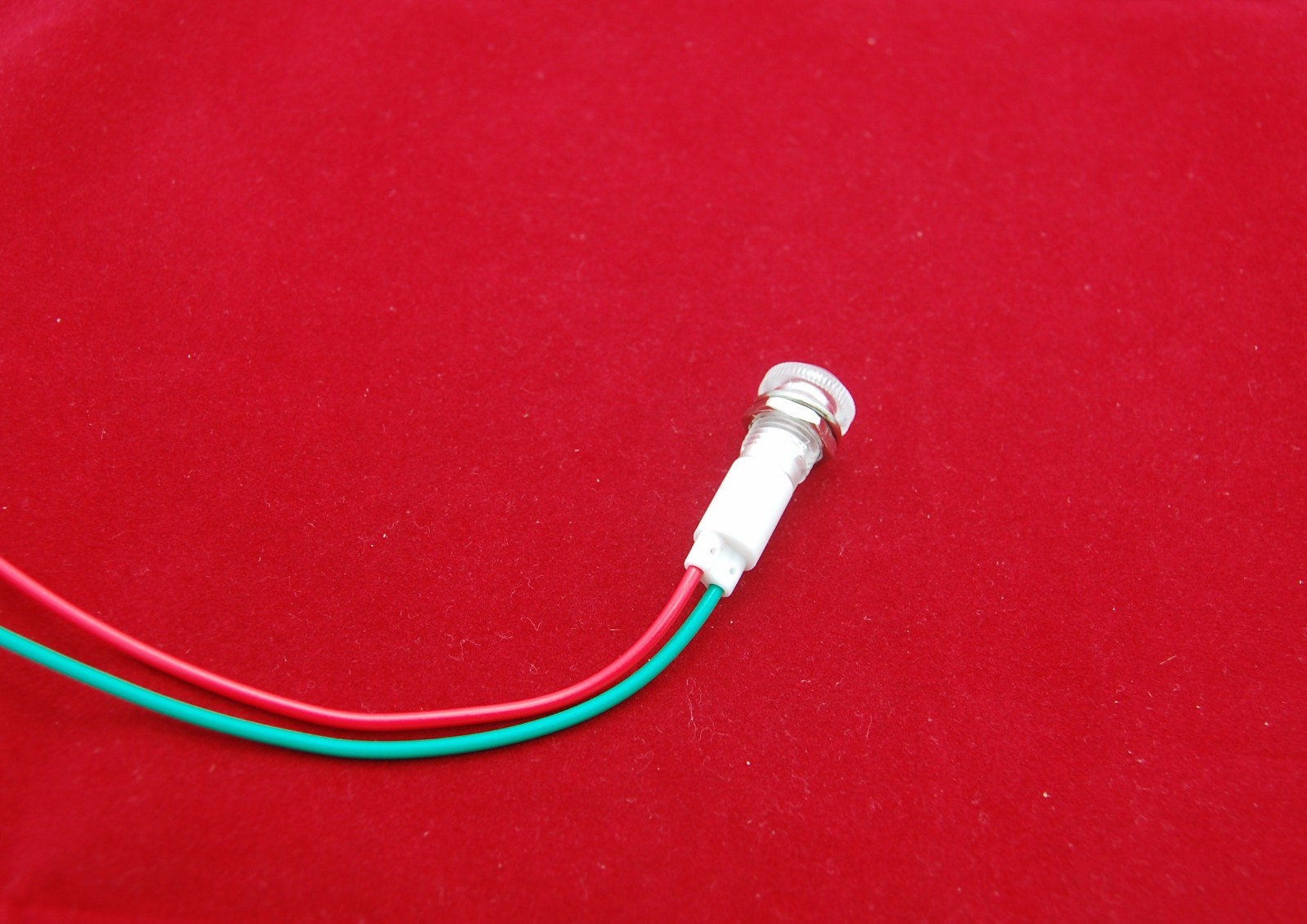 5 Pcs 12V AC/DC 10mm White Panel Mounting LED Indication Signal Pilot Lights