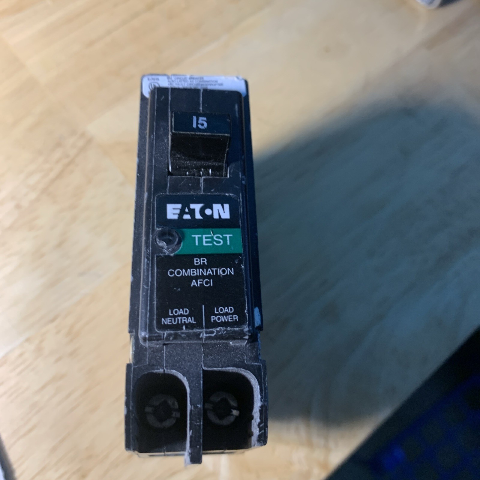 Eaton BRP115AF 120/240V 15A Single Phase Circuit Breaker