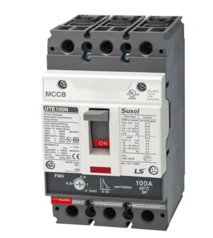 UTE100E LS 15 Amp 3 pole Breaker 100 Amp Frame 02050001UL