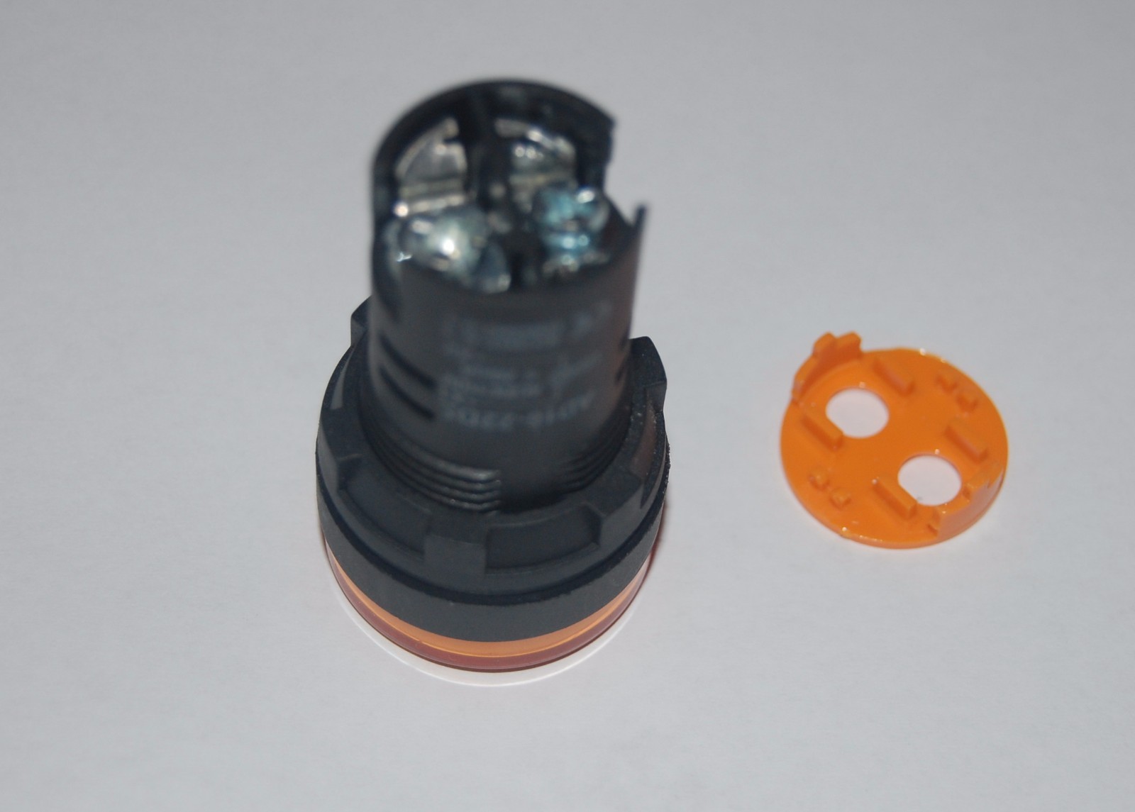 LOT OF 5PCS Yellow Led Lamp 22mm Screw Terminal 48V AC/DC AD16-22D/S