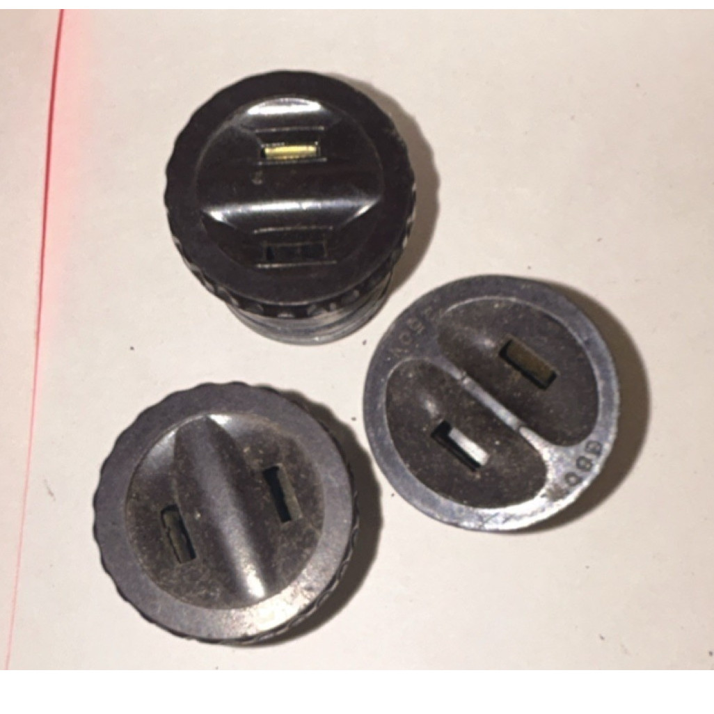 D-Type Cartridge Electrical Fuses 1-15A 120V Fast-Acting Screw Terminal Set of 3