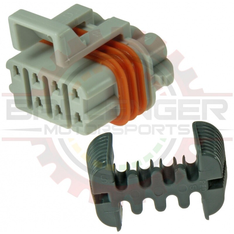 8 Way (1 blocked) Metripack 150 Sealed Male Connector For GM Delphi / Packard