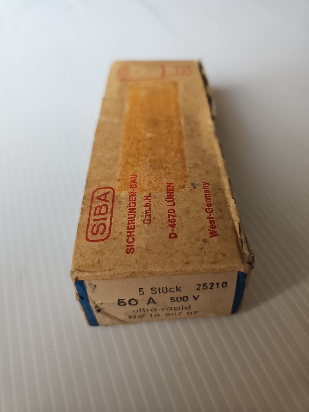 SIBA 50A Fuses 5 Pack