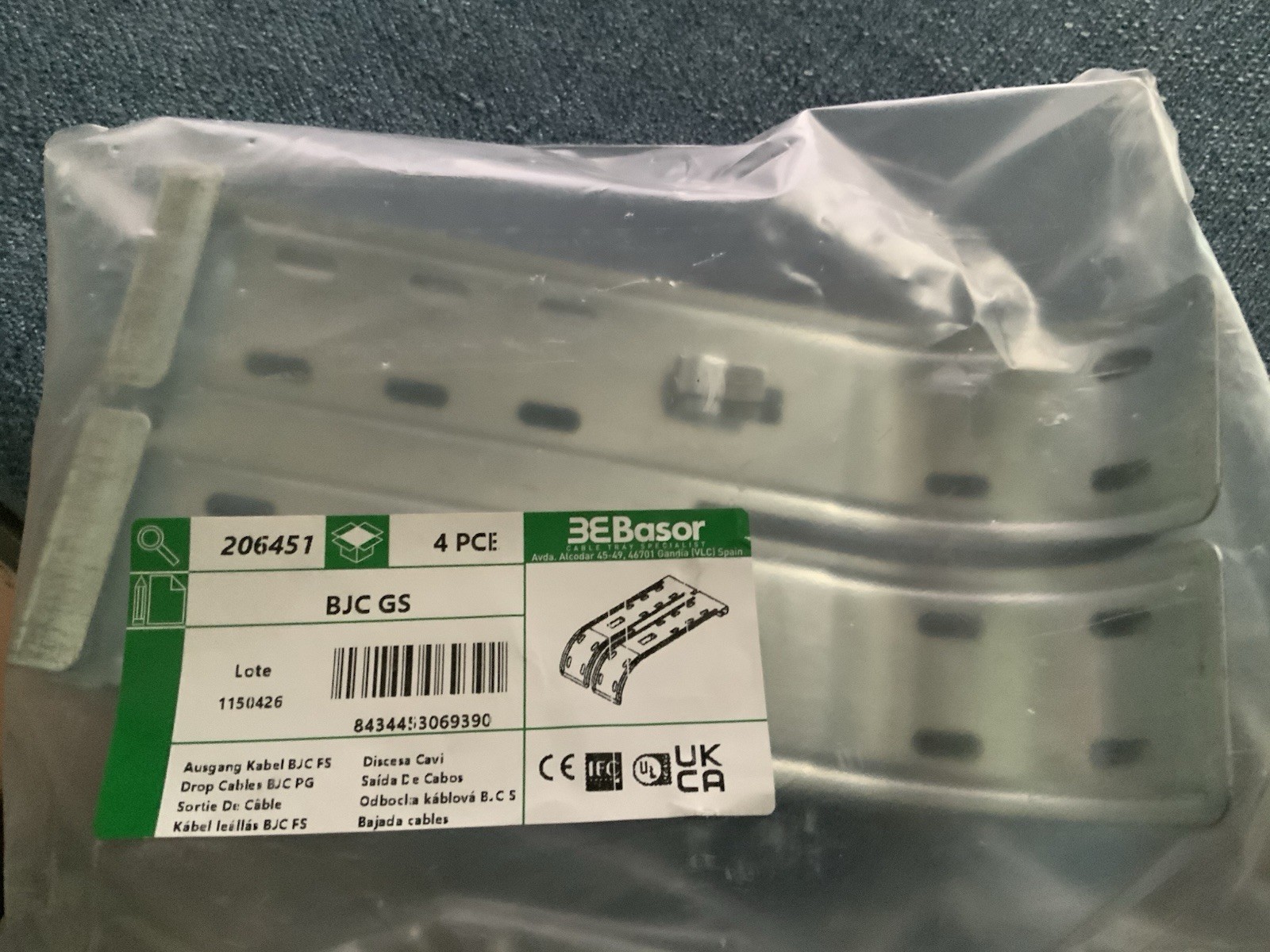 Basor Electric 206451 BJC GS 4 PACK