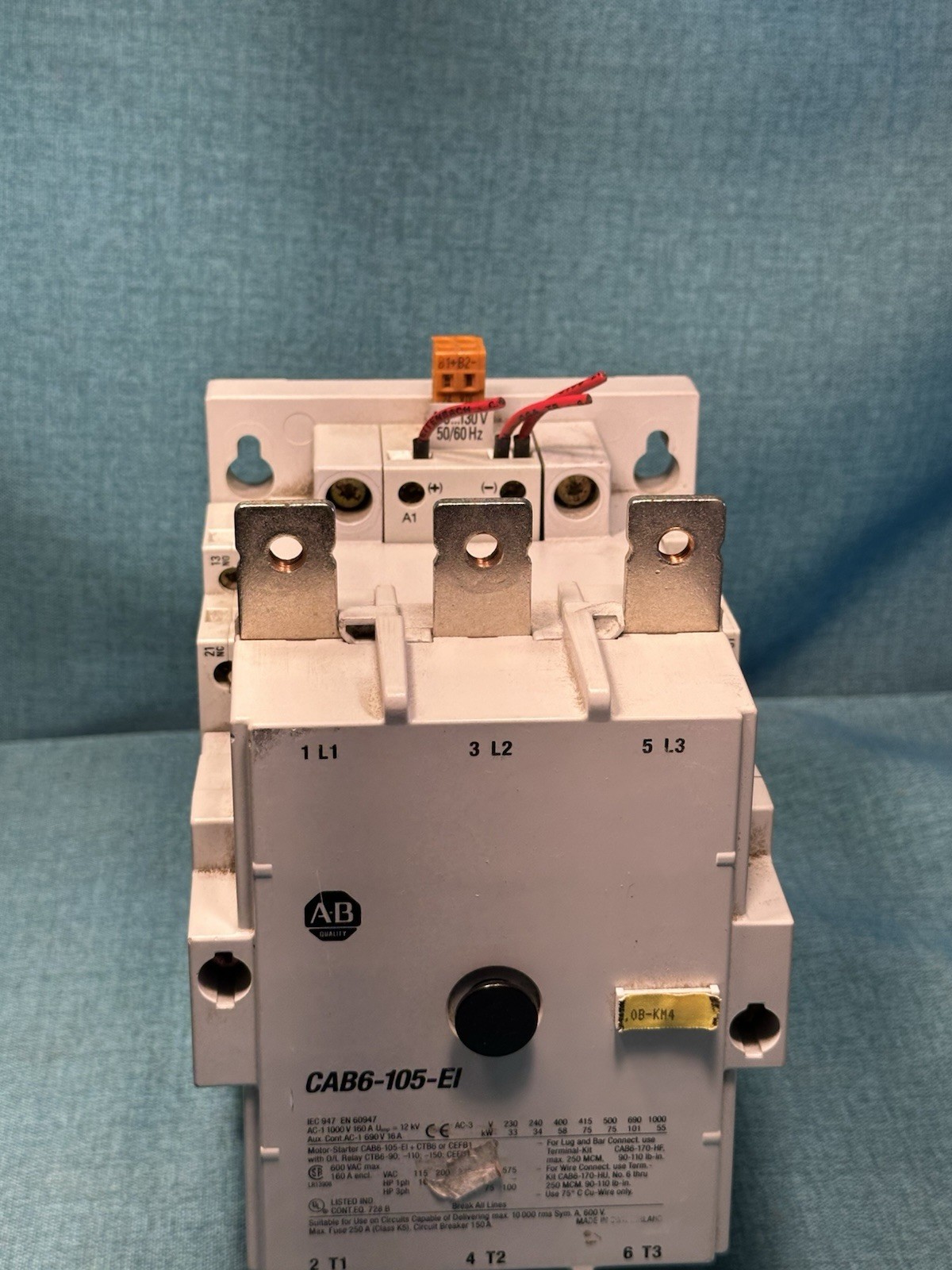 Allen-Bradley Contactor CAB6-105-EI