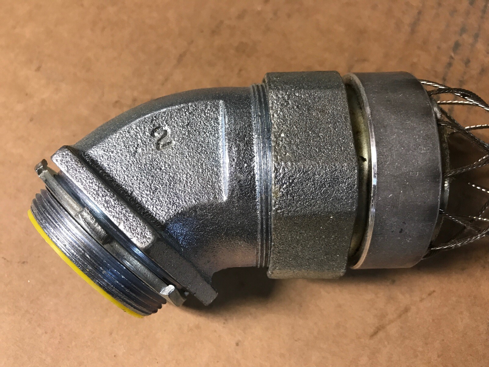 NEW Kellems 2” Conduit Electrical Fitting 074-09-3568 2.00 Cord Grip w/ Mesh
