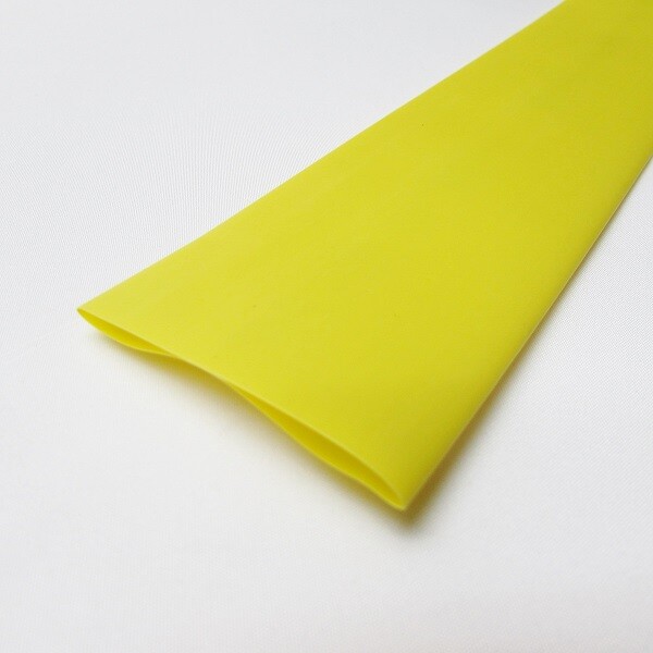 5/8″ ID Yellow Heat Shrink Tube 2:1 ratio wrap (5×24″ = 10 ft) inch/feet/to 16mm