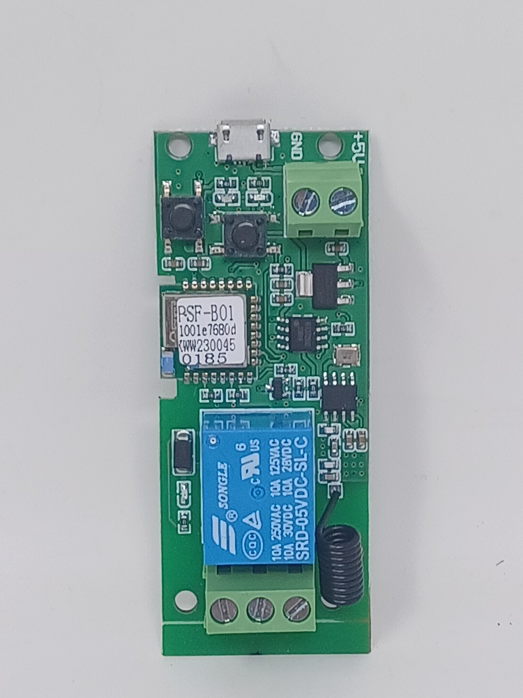 1 CH WiFi Wireless Smart Relay Switch Module APP Control /433MHZ Remote Control