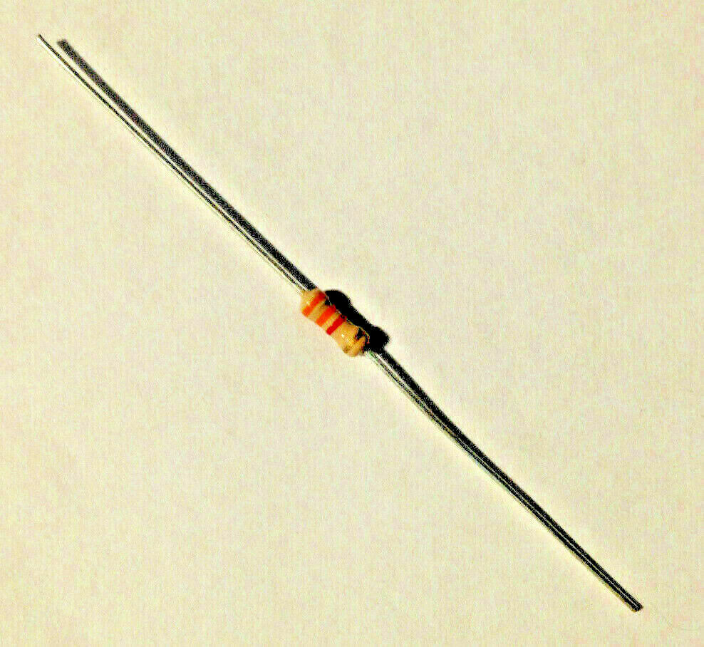 10 Pack~100PACK 3.3k Ohm Ω 5% Tolerance 1/4W 0.25 Watt Carbon Film Resistor