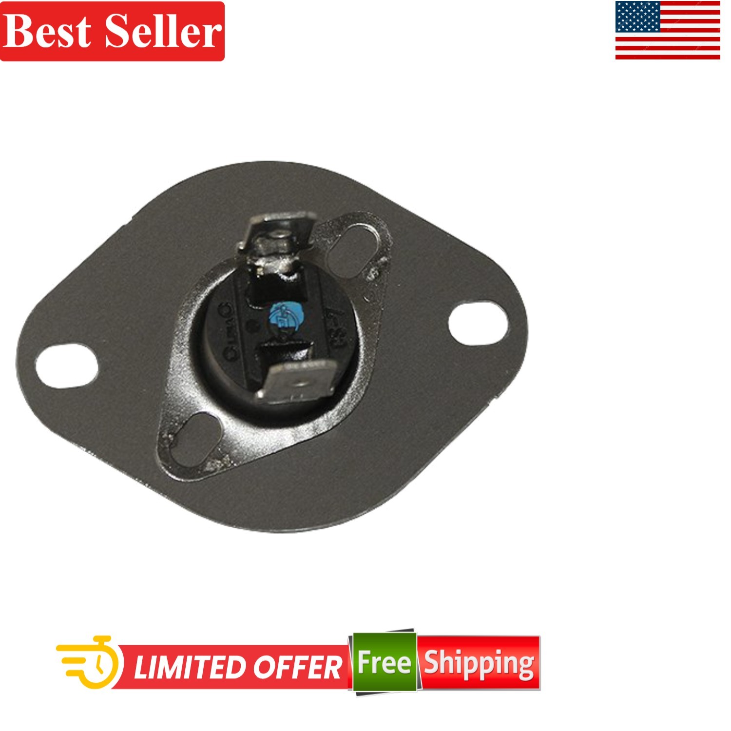 Limit Switch Compatible With Goodman Amana HVAC 6x4x0.25 in Light Blue