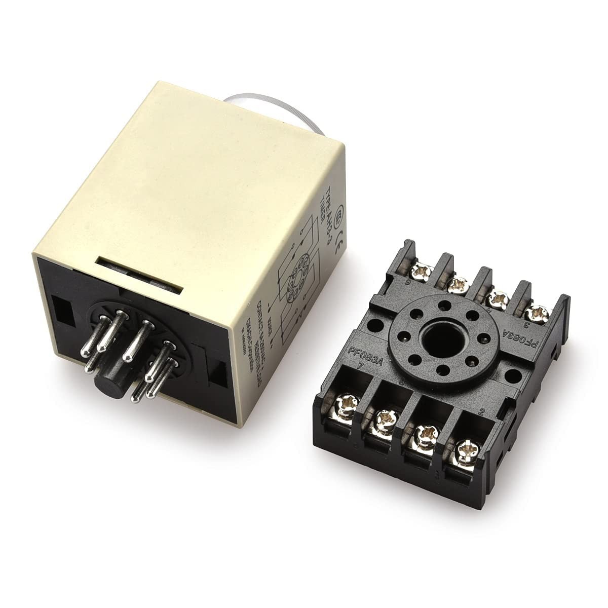 8-Pin AC 110V Time Delay Relay – Reliable 60S Solid State Timer for Automation