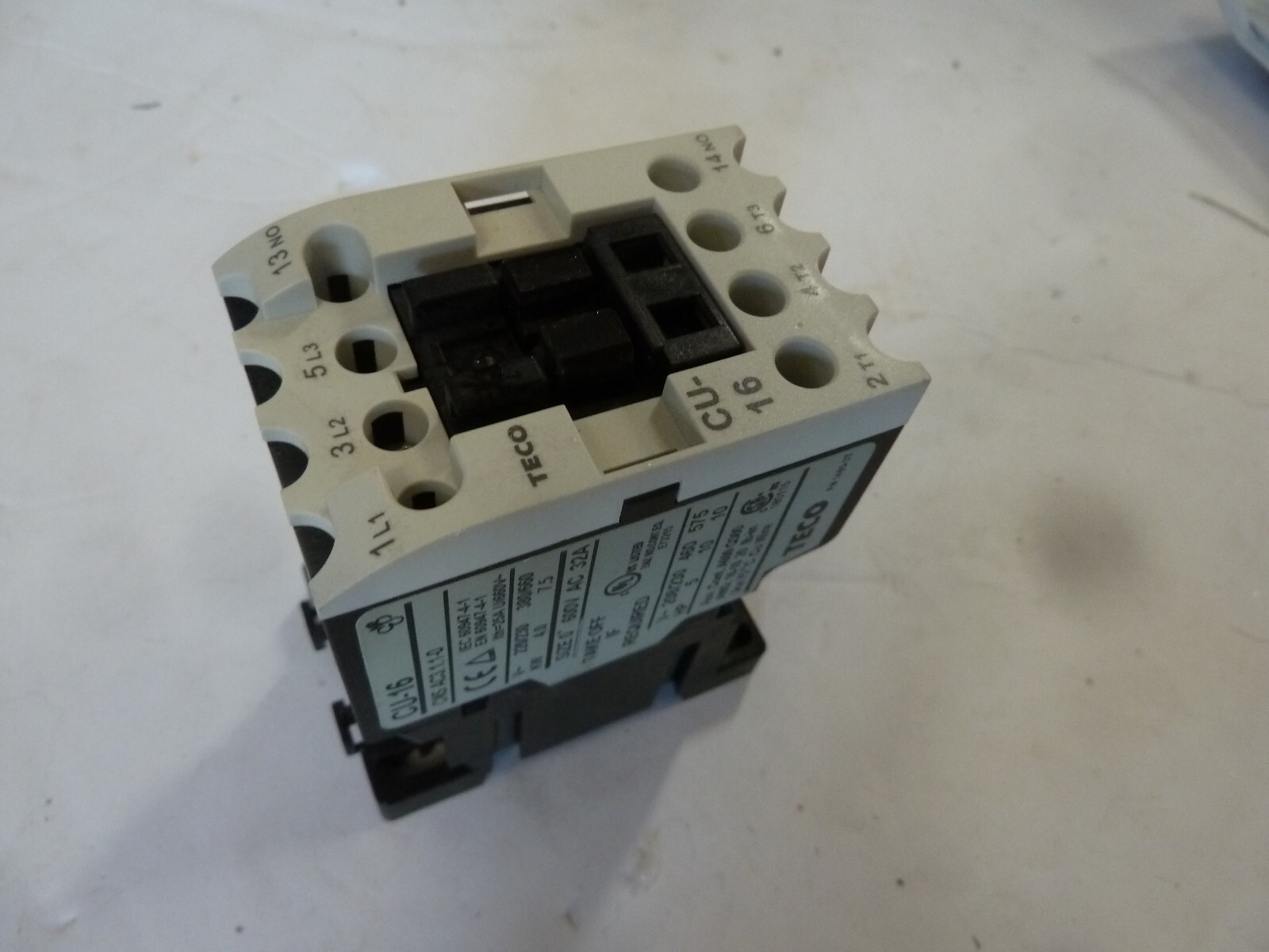 TECO CU-16 Magnetic Contactor, 230v non-reversing