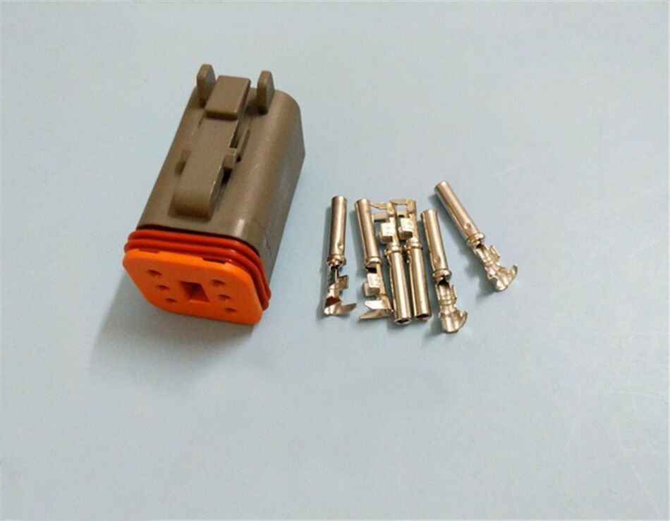 Deutsch DT 6 Pin 4 Pin DT06-4S/6S/DT04-4P/6P Female Male DJ3061 Connector Kit