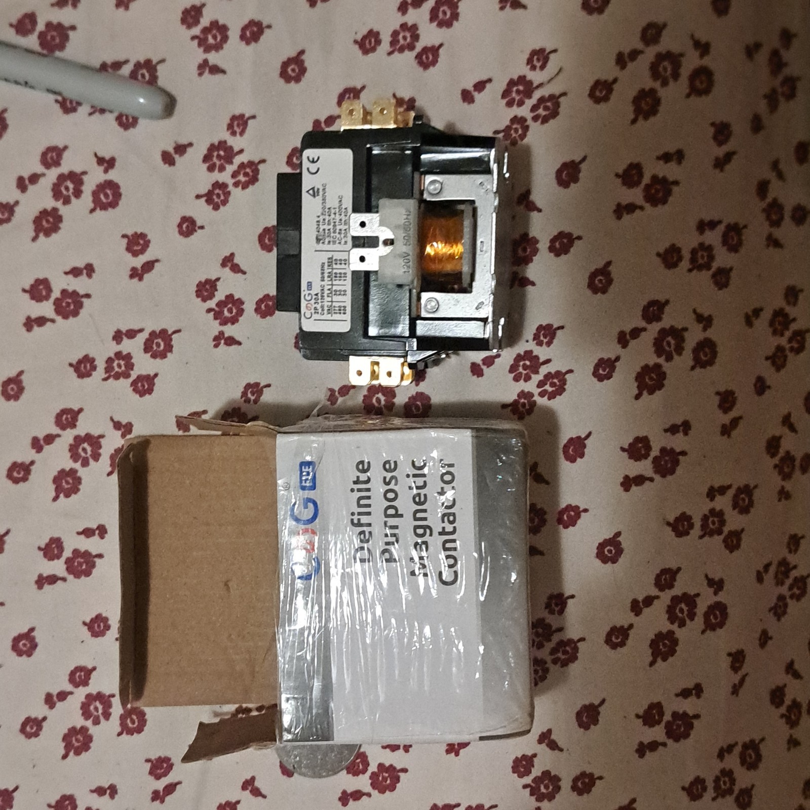 C&G – Magnetic Definite Purpose Contactor | 240V 2P | 40A | X002MW30YX | CG-1