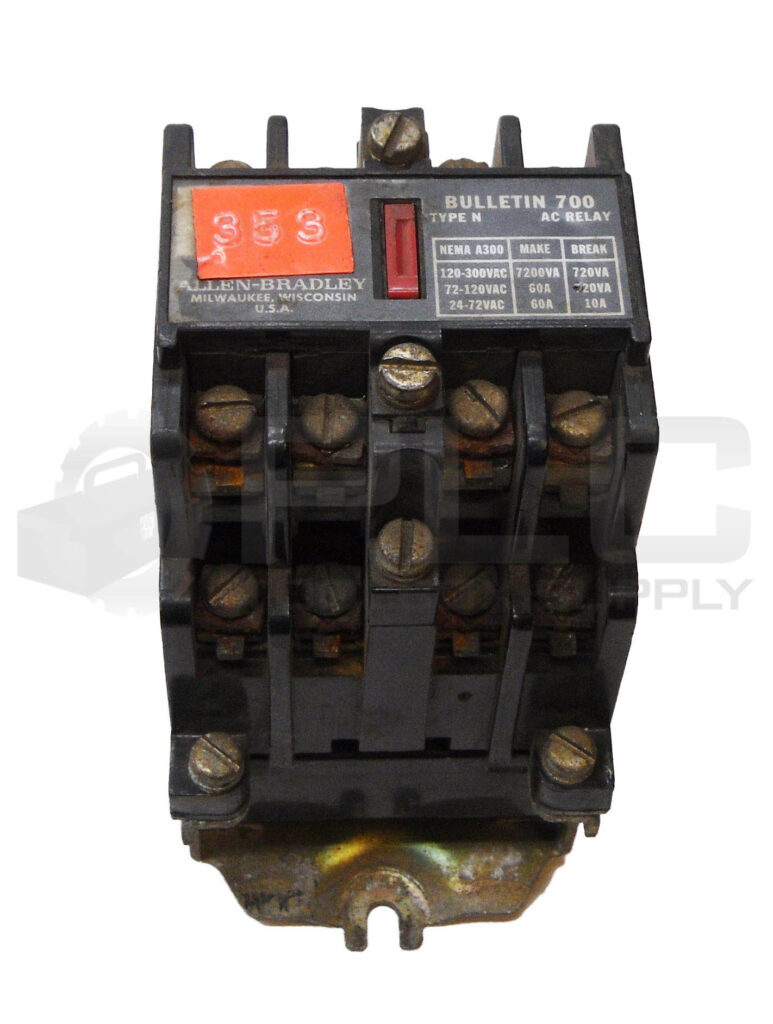 ALLEN BRADLEY 700-N400A1 /C CONTACTOR W/ 84AB86 COIL W/ 700-NA40 /B CARTRIDGE