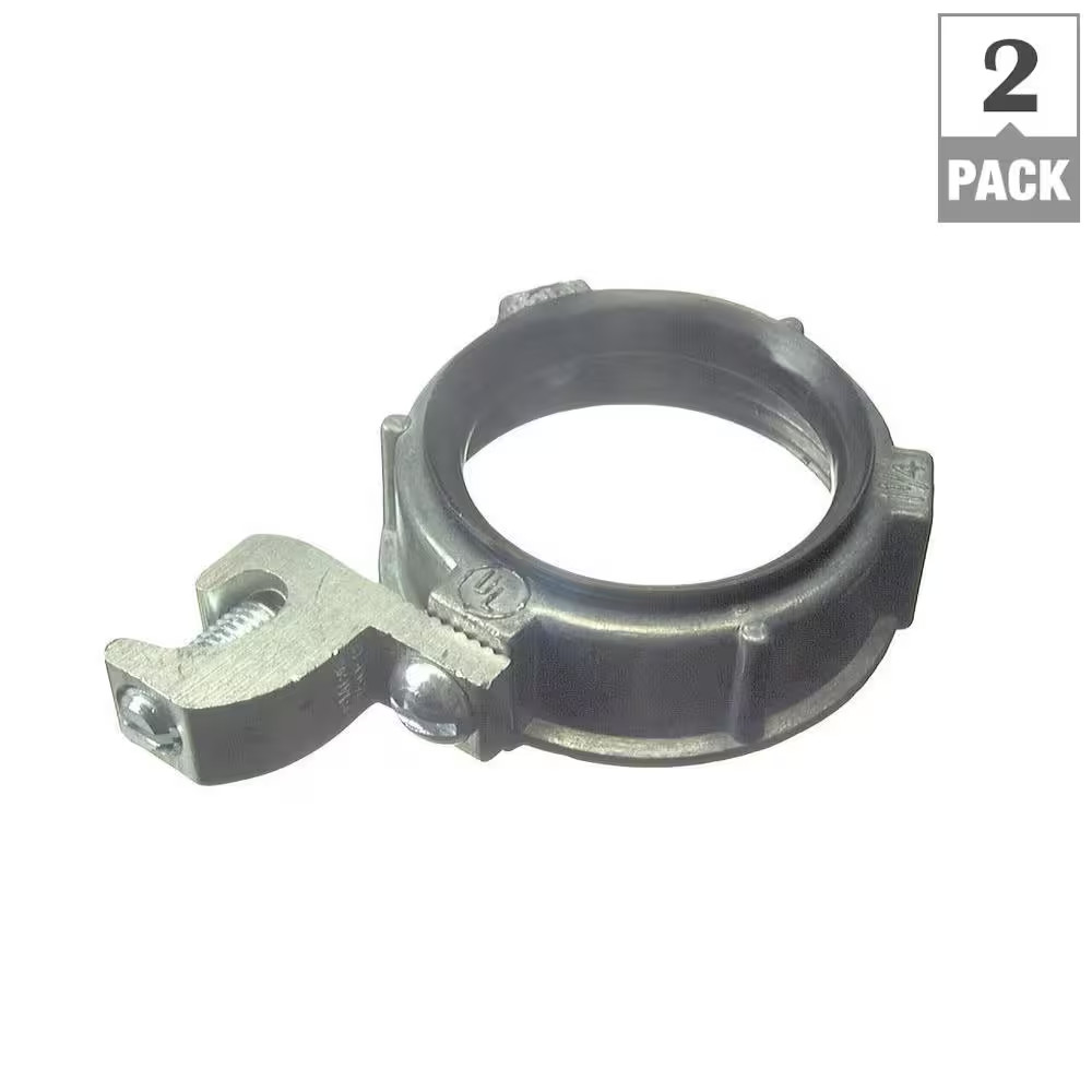 3/4 In. Rigid Insulated Rigid Grounding Bushing (2-Pack)
