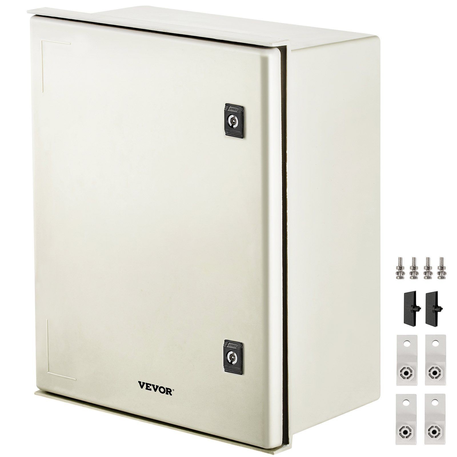 50x40x20cm Impact Resistant Fiberglass Enclosure with DIN Rails