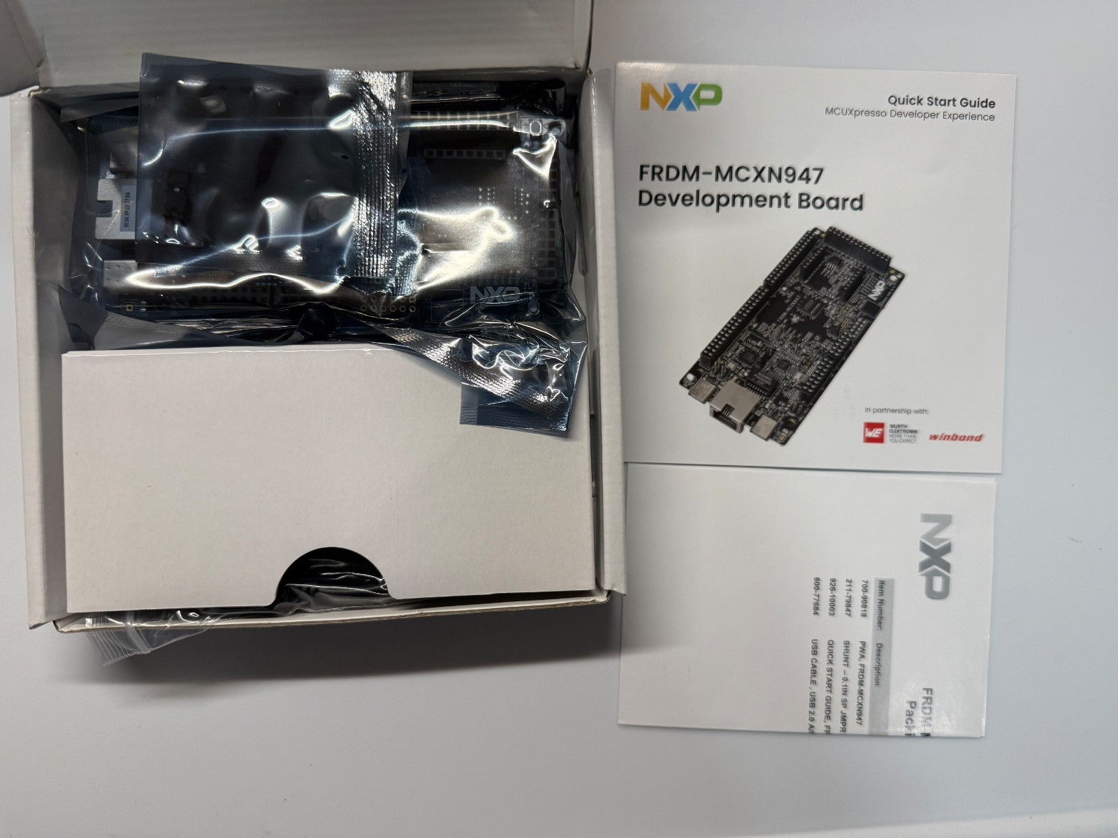 NXP FRDM-MCXN947 Development Board for MCX N94 and N54 MCUs