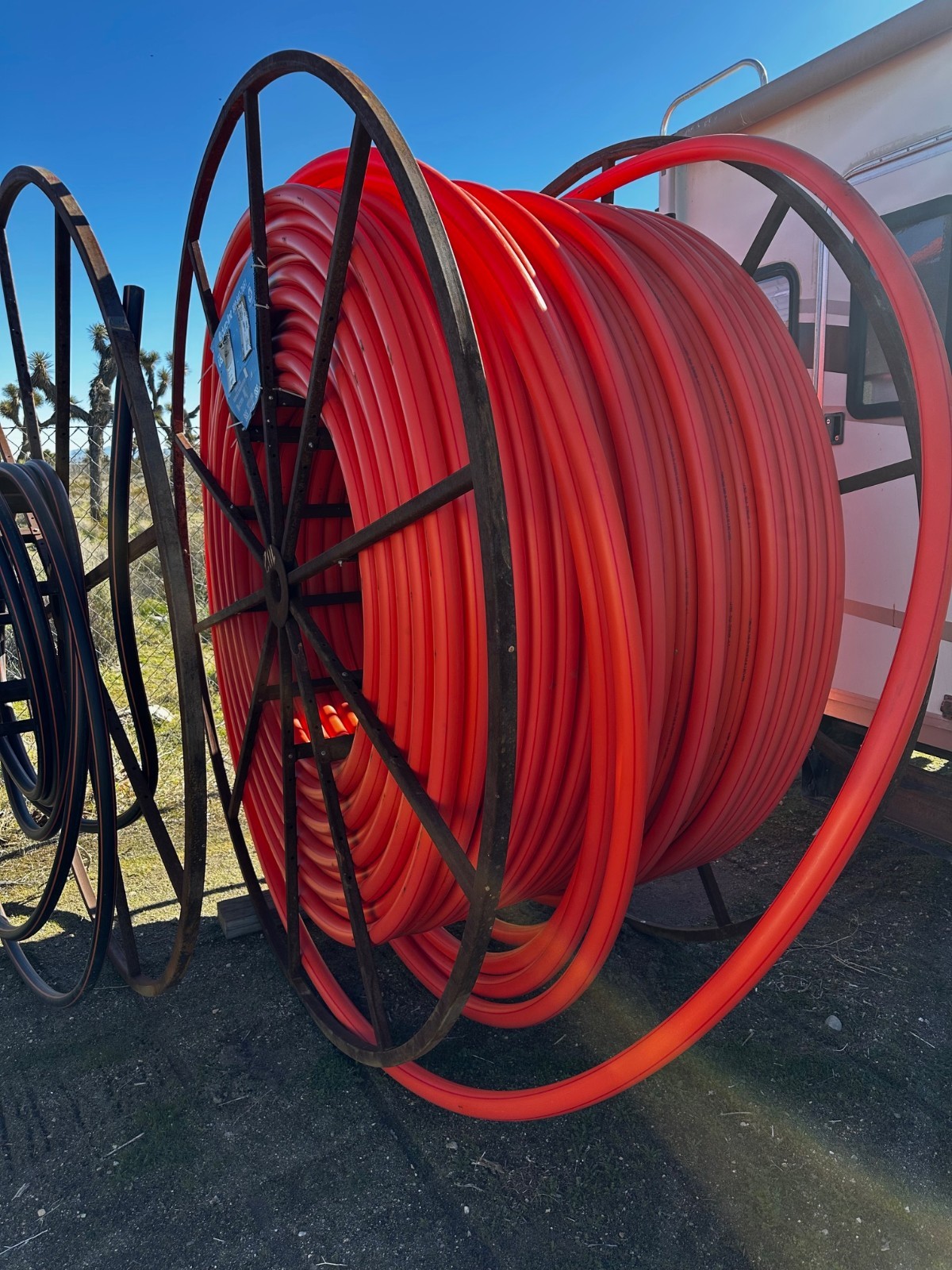 Innerduct 2″ SDR-11 REGULAR SMOOTH EMPTY 3000′ ft. Reel Orange