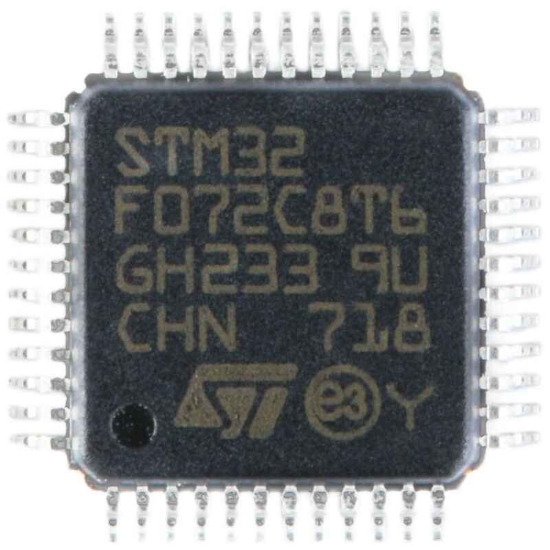 10PCS STM32F072C8T6 LQFP-48 ARM Cortex-M0 32-bit microcontroller-MCU