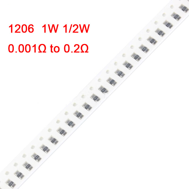 1206 SMD/SMT Chip Alloy Sampling Resistors Current Sensing Resistance 1W ,1/2W