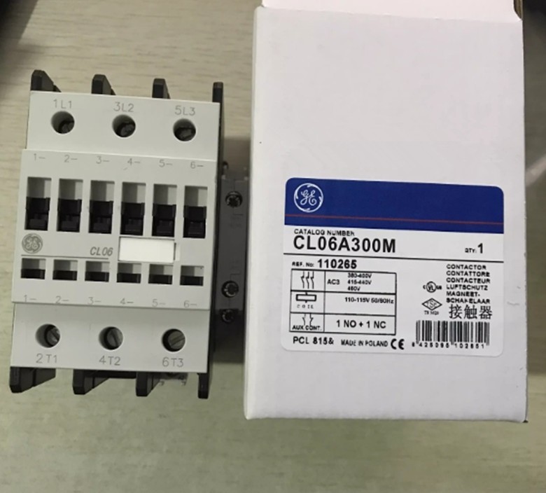 1PCS GE CL06A300M AC contactor AC110V 220V