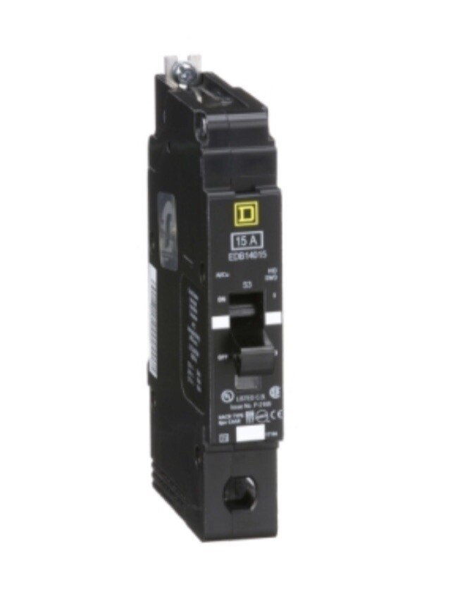 Square D 15 Amp 1 Pole 277V Breaker EDB14015