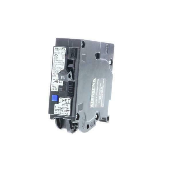 Siemens QA115AFCN 15A 1-Pole Plug-On Neutral Circuit Breaker