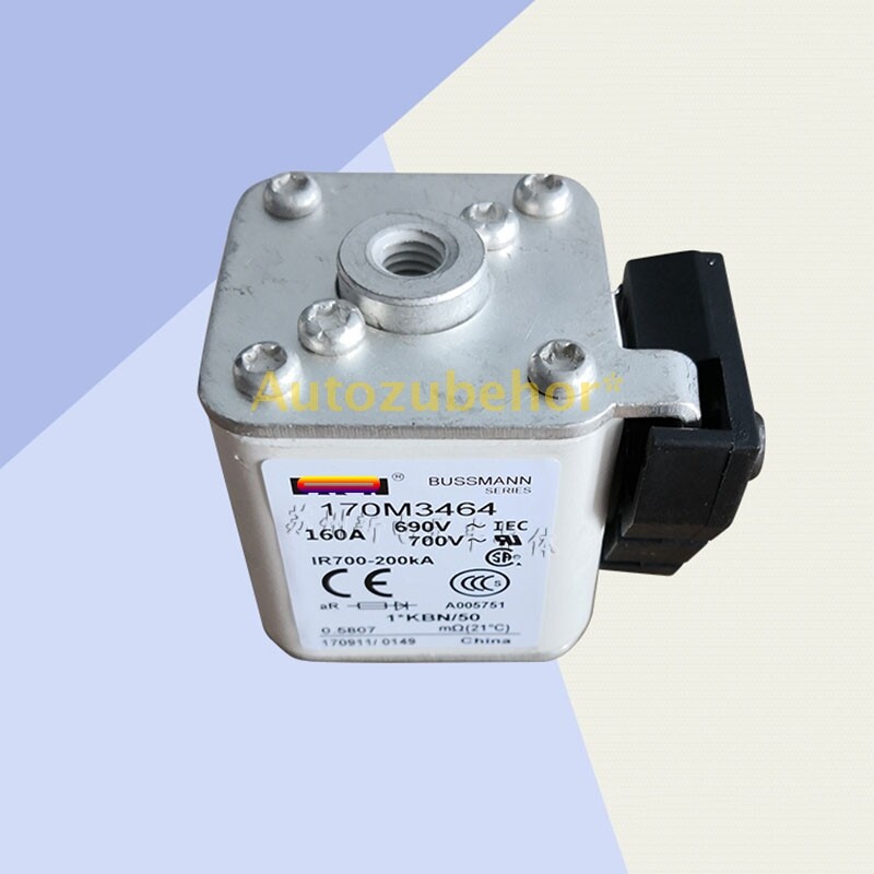 1 Pc. New 170M3464 Fast Acting Fuse 160A 690V 700V 1*KBN/50
