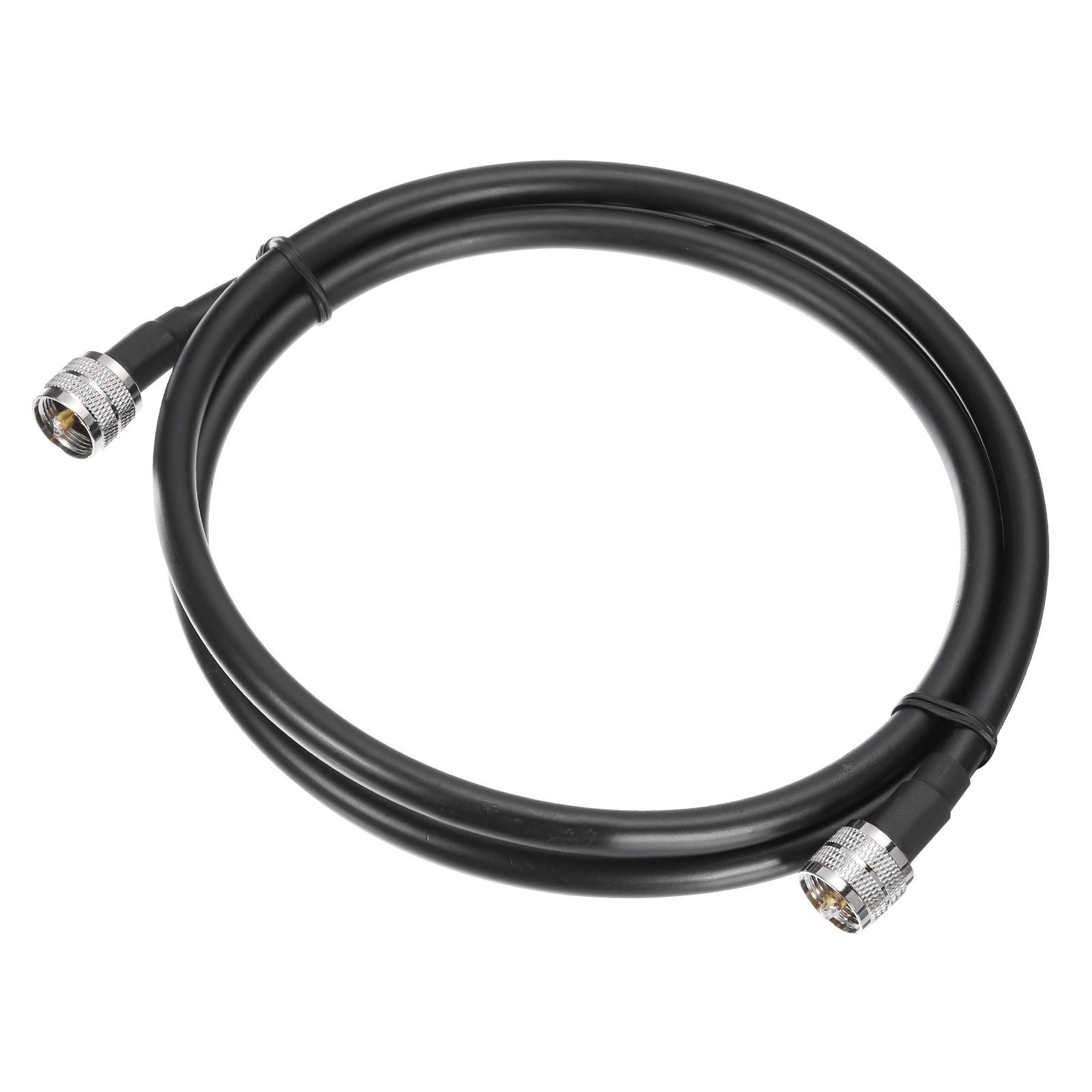 RG8/U Coax Cable with Pl-259 Male Connectors for CB/Ham Radio 1.5m/4.9ft