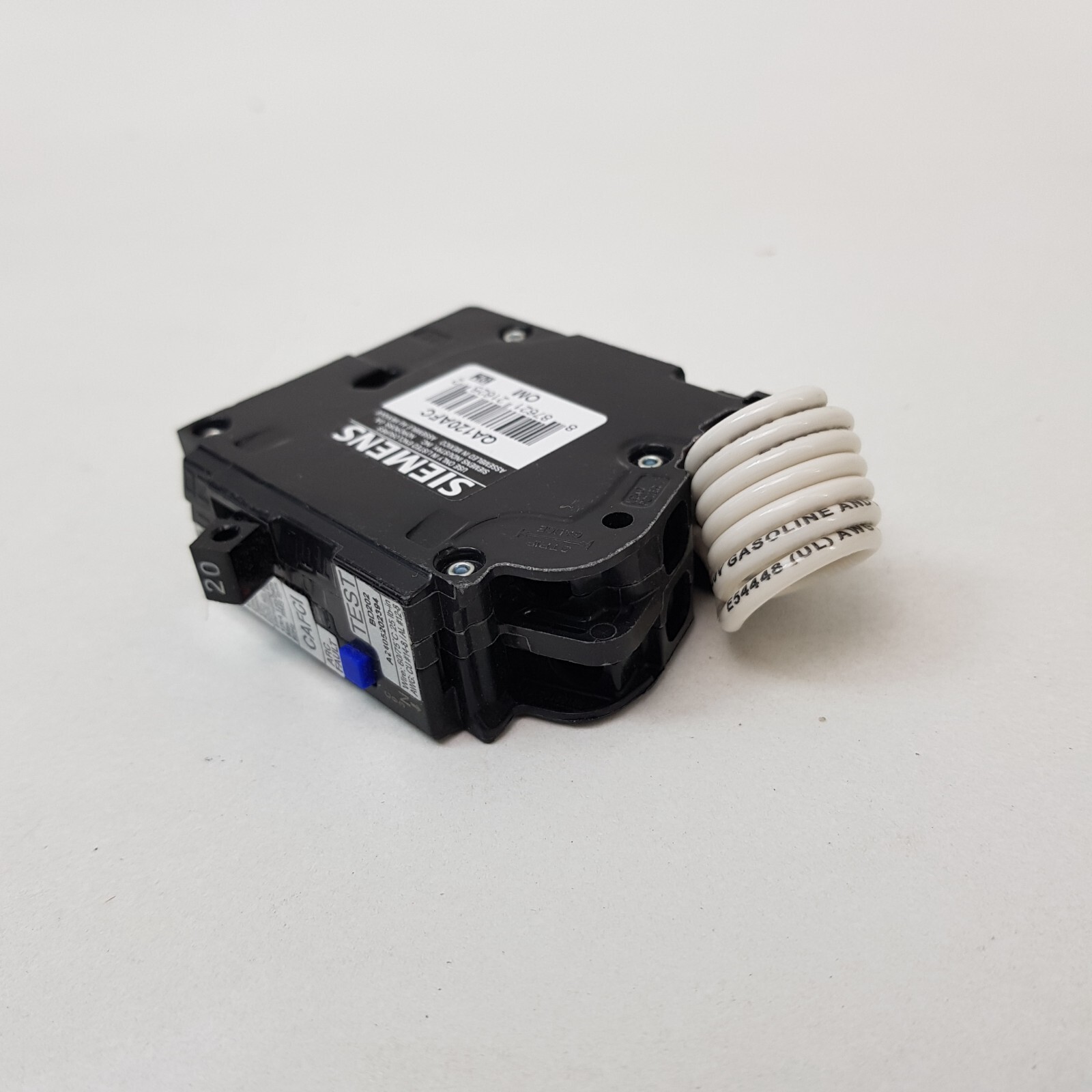 Siemens QA120AFC 20-Amp Single Pole 120-Volt Plug-On AFCI Breaker Free Shipping