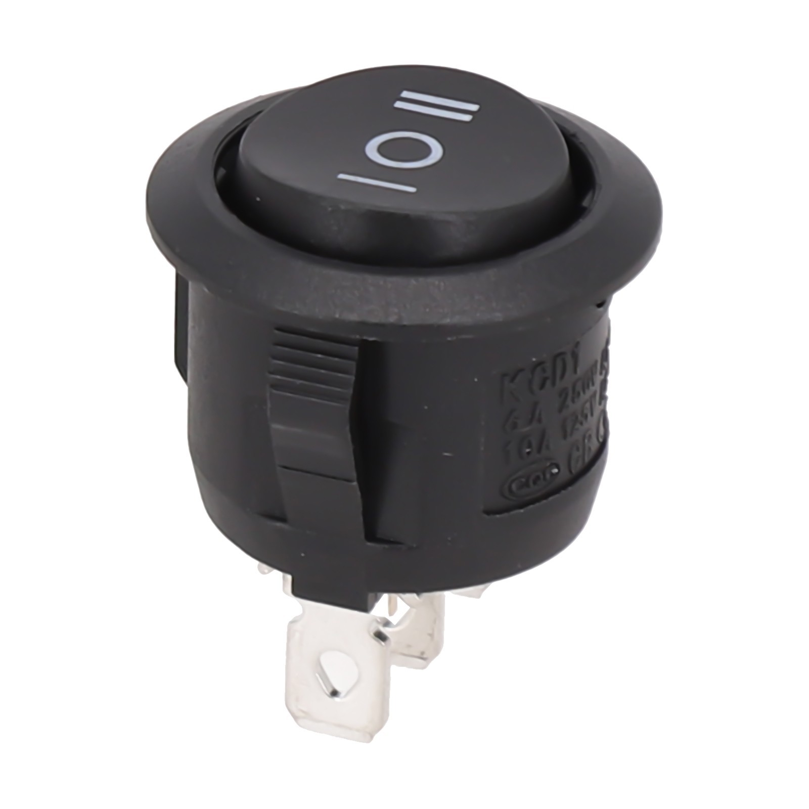On/Off/On Rocker Switch On/Off/On Action Round SPST Contacts 3Pins Toggle