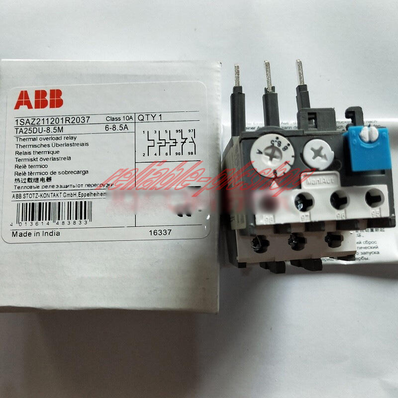 1piece NEW ABB TA25DU-8.5M 6.0-8.5A thermal relay