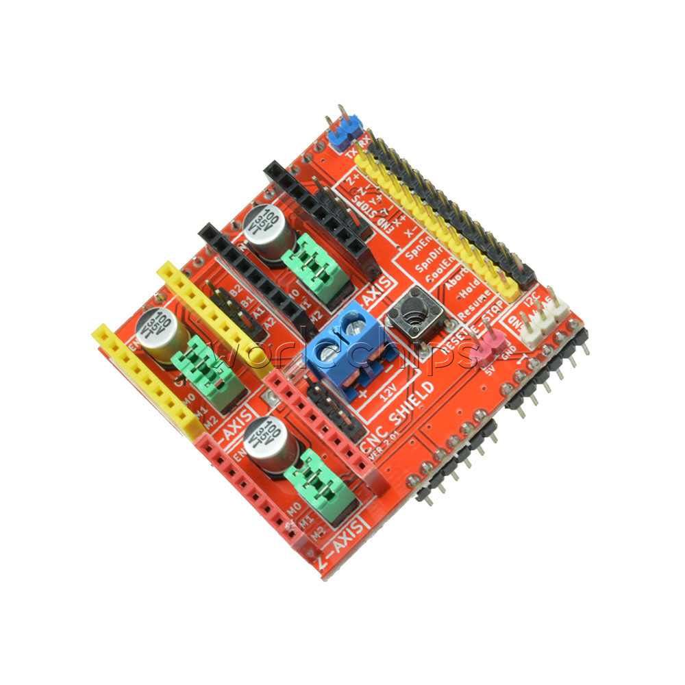 CNC Shield Version 2.0 Engraving Machine A4988 Driver Shield For Arduino