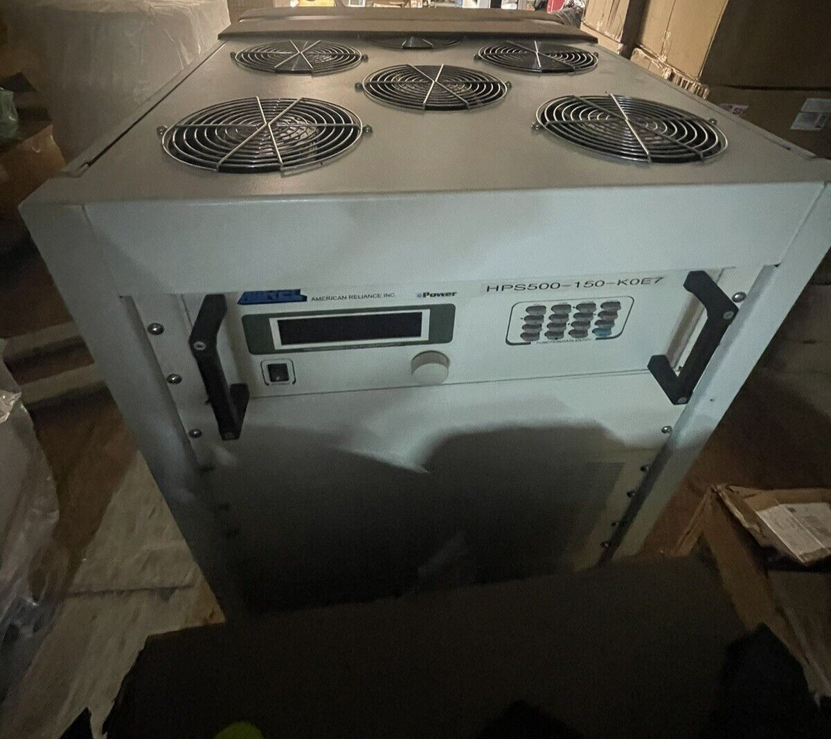 American Reliance Amrel HPS500-150-K0E7 epower High Power DC Power Supply